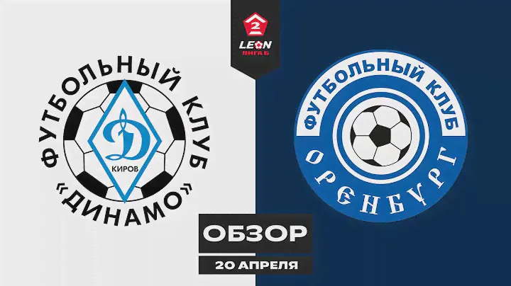 Обзор матча «Динамо (Киров)» — «Оренбург-2» | 2 тур LEON-Второй Лиги Б