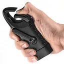 Фонарь с динамо-машиной и солнечной батареей на постапокалипсис Dynamo Solar Tac Flashlight Black - обеспечит вас постоянным источником света мощностью в 100 Lm даже при условии полного отсутствия эле