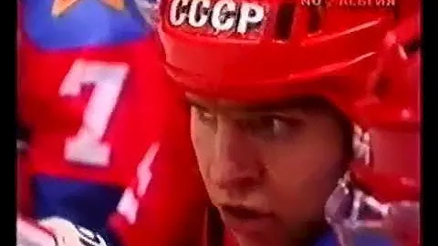 1987-1988 годы. Чемпионат СССР по хоккею / Обзор 15 матчей + награждение ЦСКА (Динамо Рига)