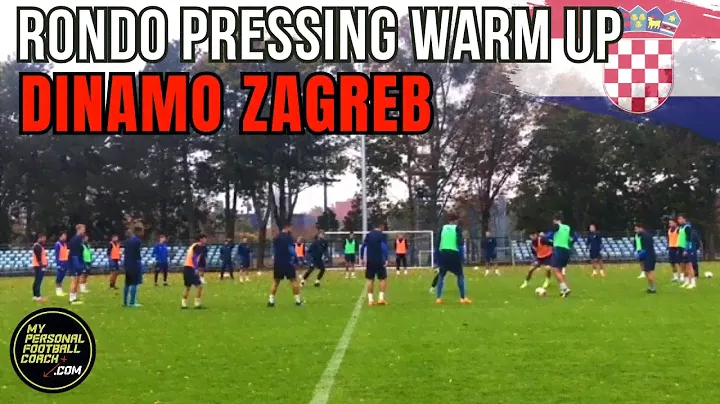 Dinamo Zagreb Rondo 'Pressing' Warm Up | Professional Soccer Training