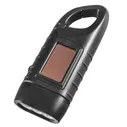 Фонарь с динамо-машиной и солнечной батареей на постапокалипсис Dynamo Solar Tac Flashlight Black - обеспечит вас постоянным источником света мощностью в 100 Lm даже при условии полного отсутствия эле