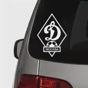 🛍 CK2745#14*21см наклейки на авто Динамо М (Dinamo M FC) водонепроницаемые наклейки на машину наклейка для авто автонаклейка