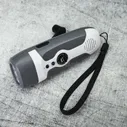 Аварийный фонарь-радио с динамо-машиной с USB для зарядки устройств, ручной генератор / Динамо-зарядное устройство, механическая зарядка