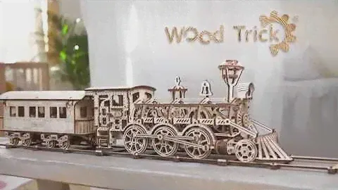 "Locomotive R17" - WoodTrick's model kit