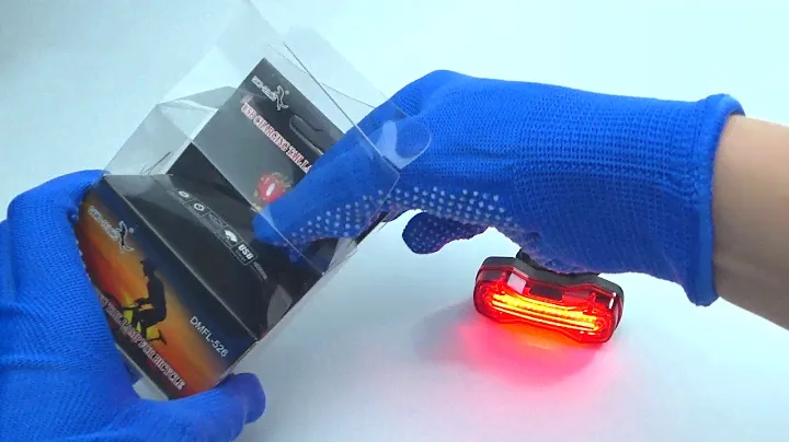Красный задний фонарь Damo Feilang DMFL 526 тип зарядки USB, G 41