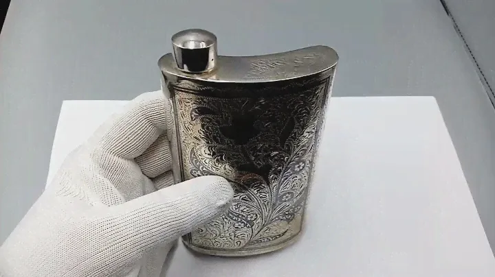 Серебряная фляжка #серебро