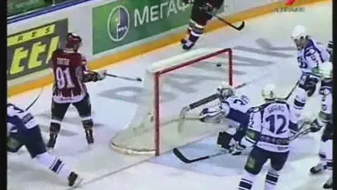 Dinamo Riga - Dynamo Moscow 2:1 03.03.2011; KHL Play-off quarter final game 6 full highlights
