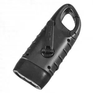 Фонарь с динамо-машиной и солнечной батареей на постапокалипсис Dynamo Solar Tac Flashlight Black - обеспечит вас постоянным источником света мощностью в 100 Lm даже при условии полного отсутствия эле-1