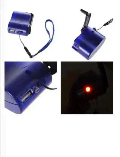 Динамо-Машина ручная. USB-Зарядник для Телефонов.-0