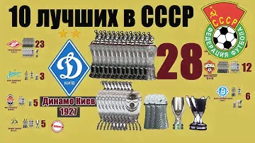 И ВСЁ ЖЕ! У КОГО БЫЛО БОЛЬШЕ ТРОФЕЕВ В СССР? У лучших клубов - 100 кубков и 350 игр в еврокубках