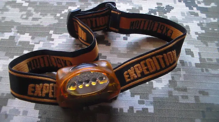 Фонарь налобный светодиодный EXPEDITION