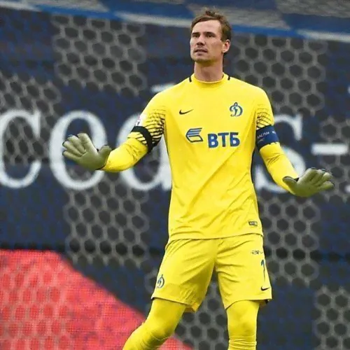 Вратарская футболка Динамо Москва детская Гостевая 2017/18-0